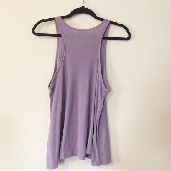 Free People Purple Tank Top - Picture 2 of 4